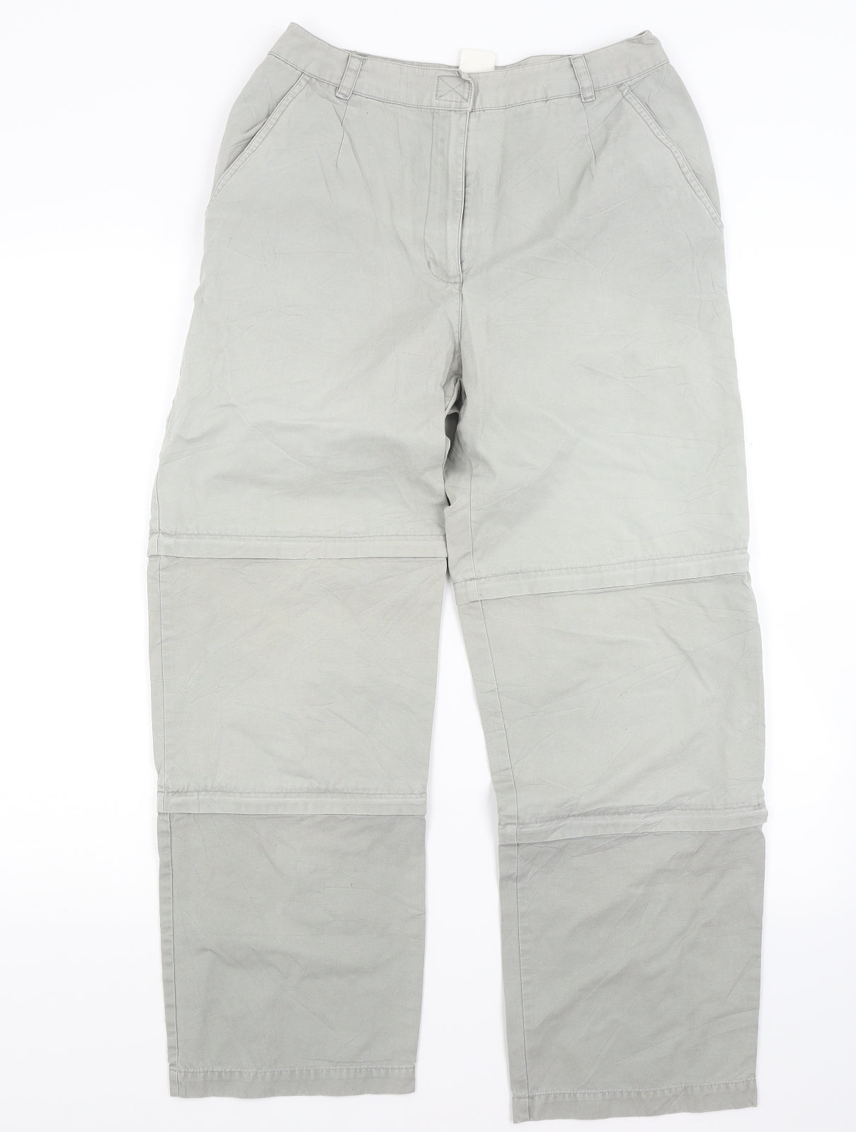 NEXT Womens Beige   Chino Trousers Size 12 L27 in