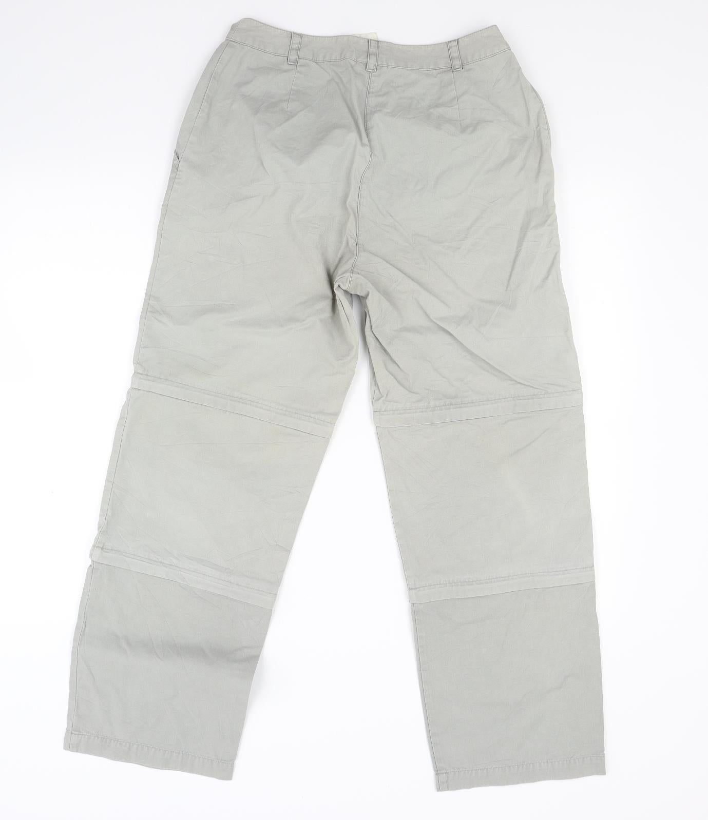 NEXT Womens Beige   Chino Trousers Size 12 L27 in
