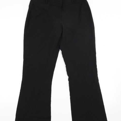 Dorothy Perkins Womens Black   Trousers  Size 8 L29 in