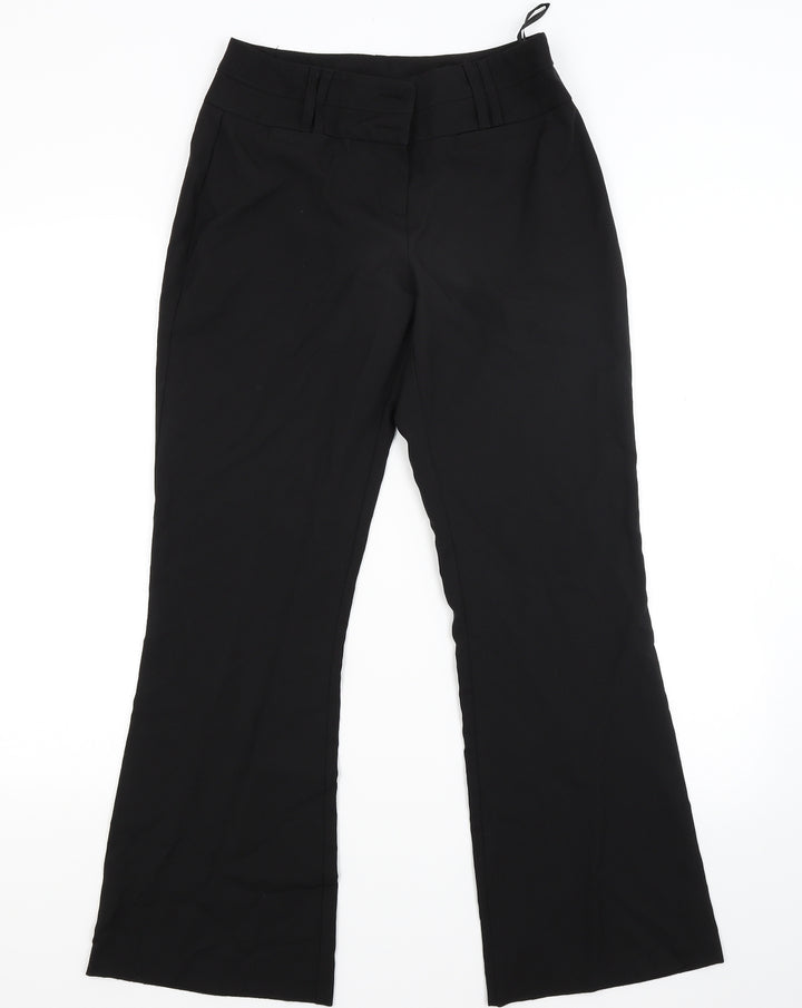 Dorothy Perkins Womens Black   Trousers  Size 8 L29 in