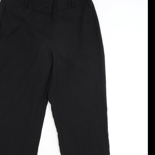 Dorothy Perkins Womens Black   Trousers  Size 8 L29 in