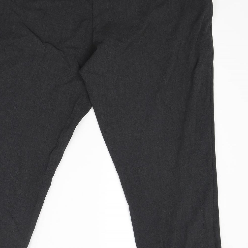 Marks and Spencer Womens Grey   Trousers  Size 20 L23 in