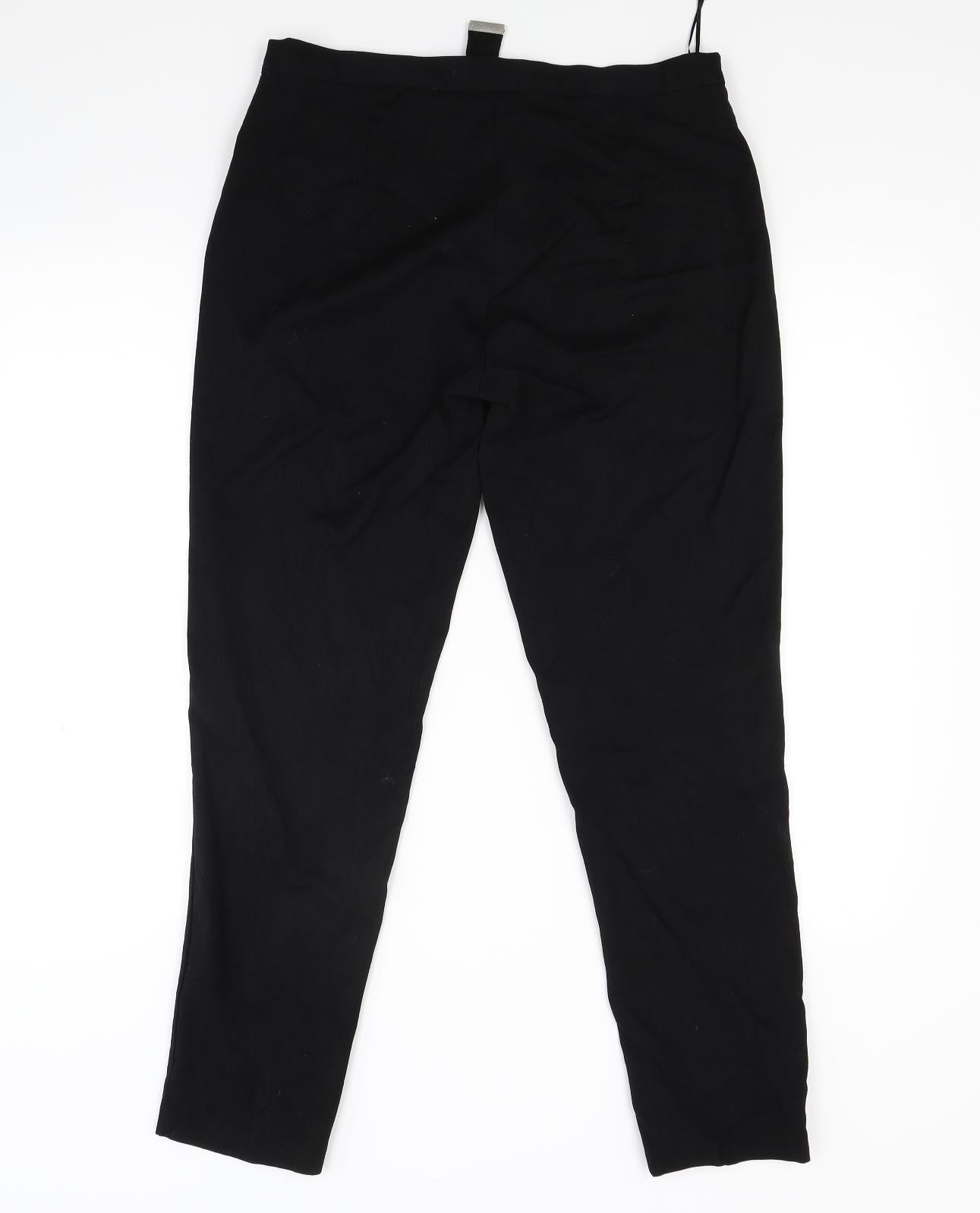 Klass Womens Black   Trousers  Size 12 L27 in