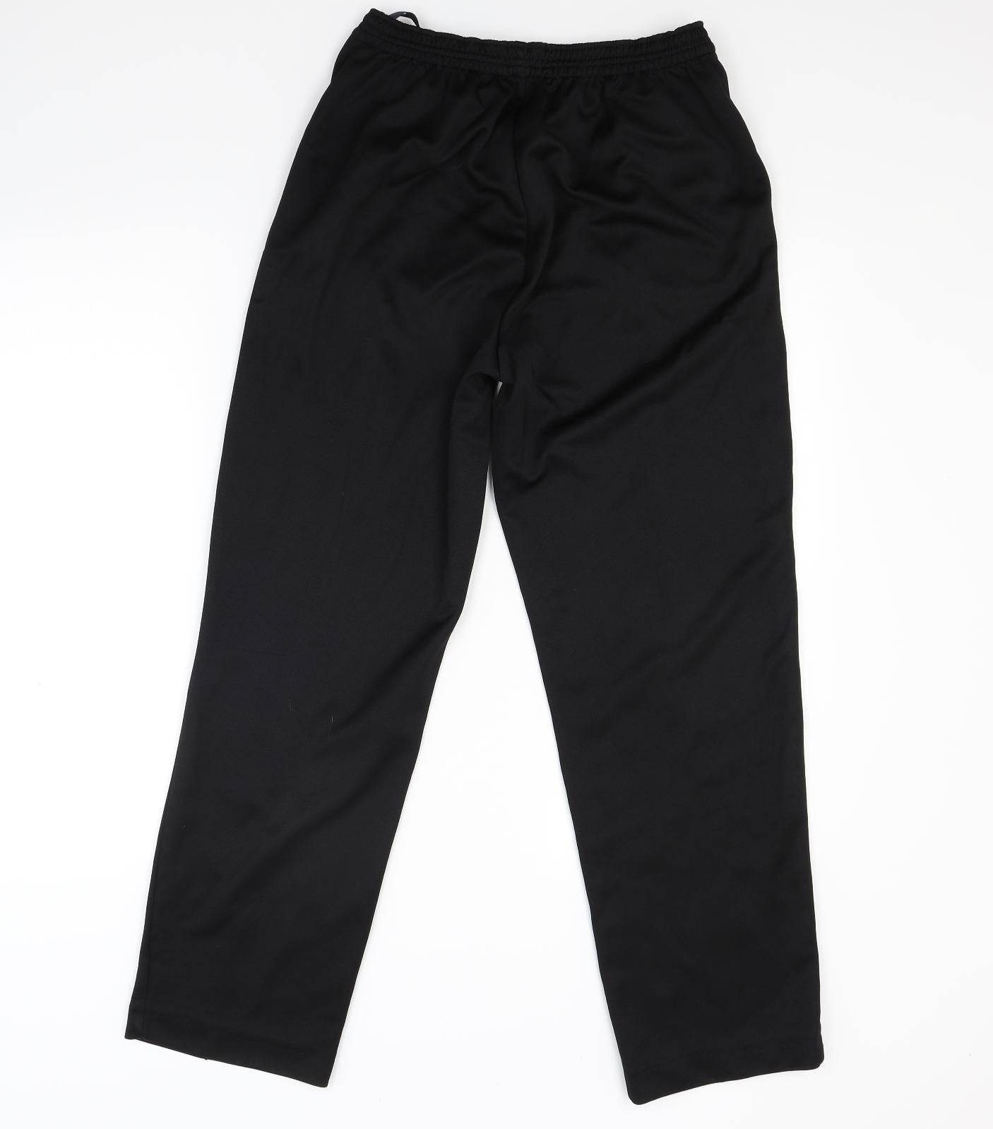 BM Womens Black   Trousers  Size 10 L28 in