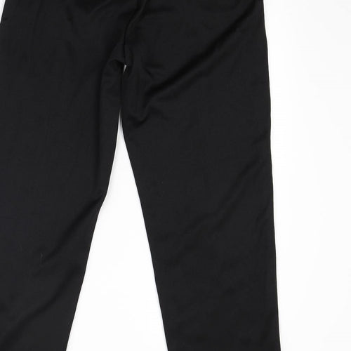 BM Womens Black   Trousers  Size 10 L28 in