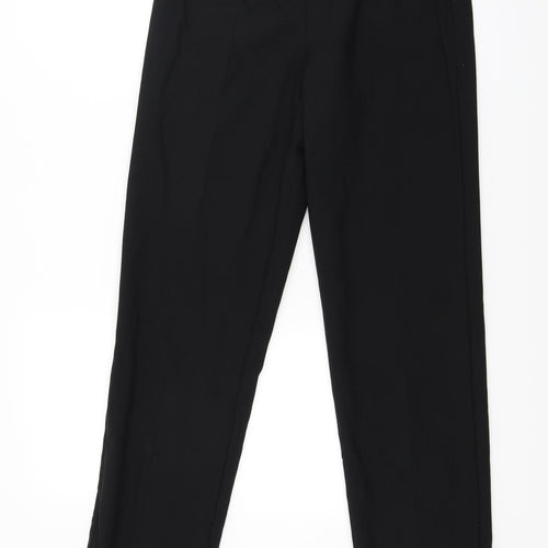 Marks and Spencer Womens Black   Trousers  Size 8 L27 in