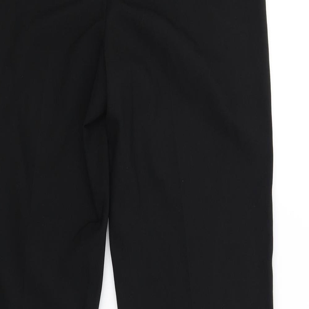 Marks and Spencer Womens Black   Trousers  Size 8 L27 in