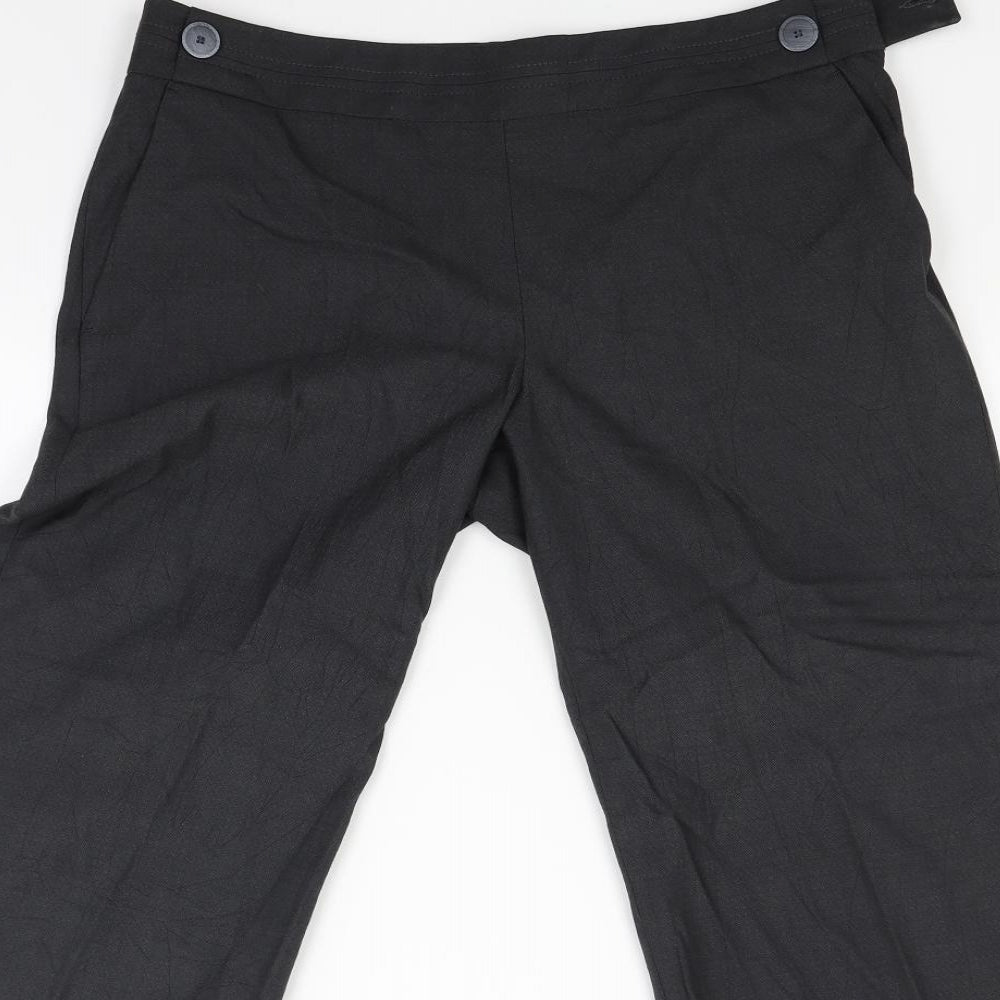NEXT Womens Grey   Trousers  Size 14 L28 in