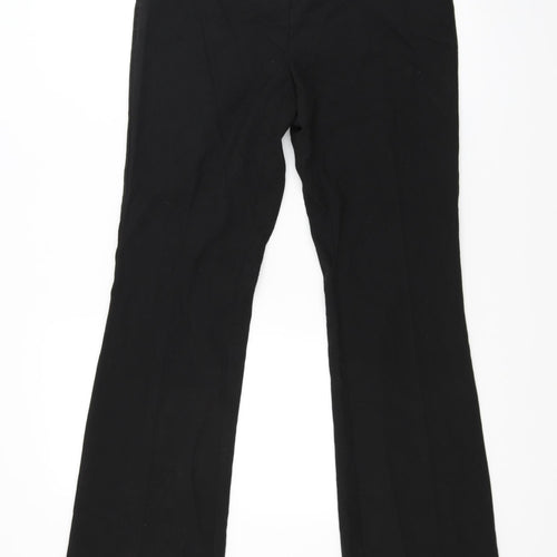NEXT Womens Black   Trousers  Size 8 L30 in