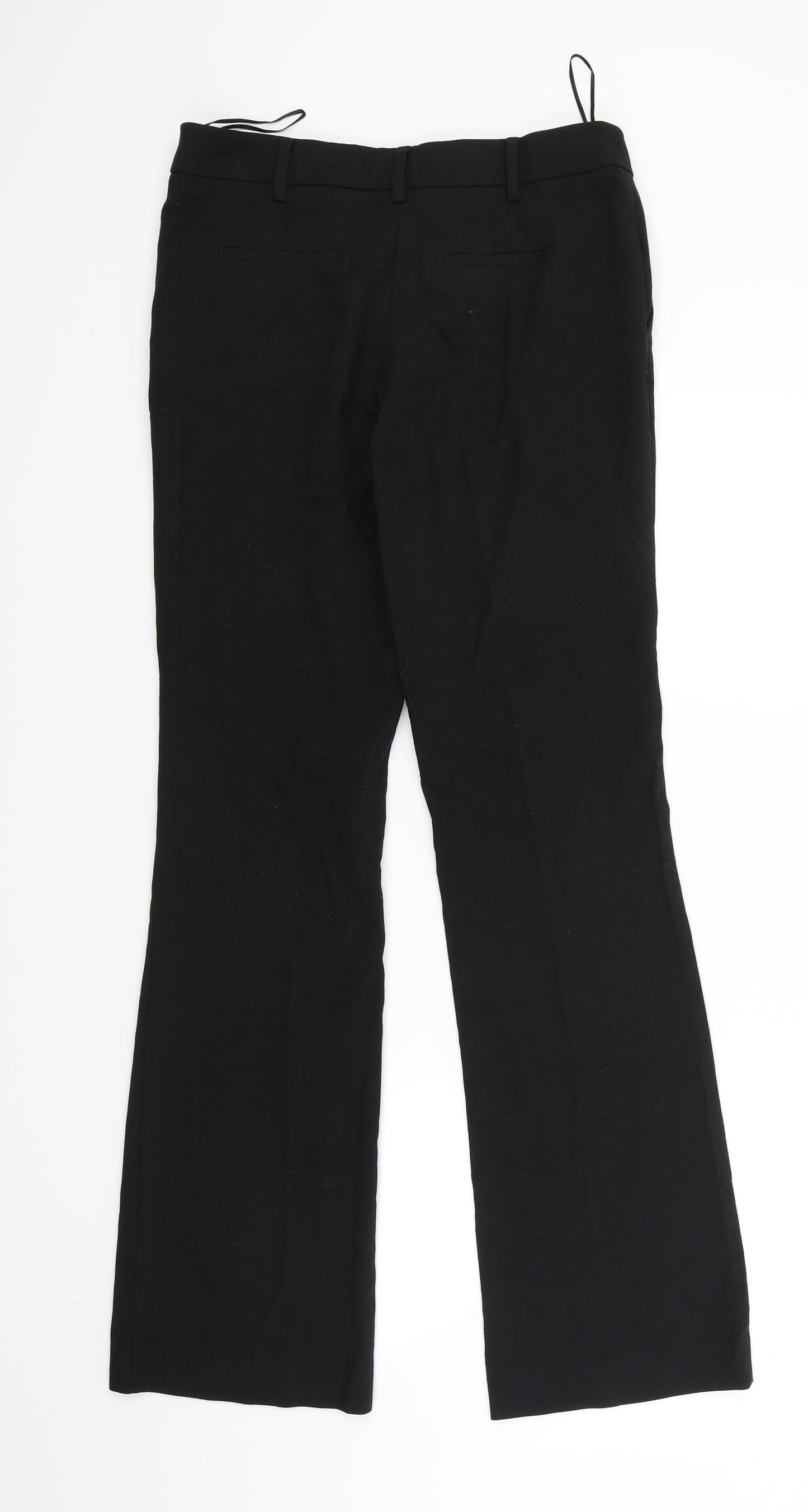 NEXT Womens Black   Trousers  Size 8 L30 in