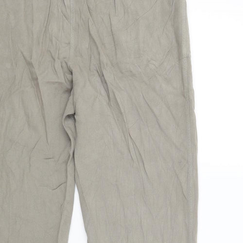 AMARANTO Womens Beige   Jogger Trousers Size 16 L28 in