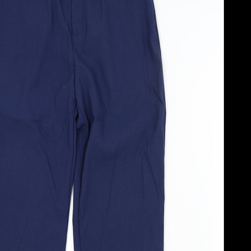 Peace Womens Blue   Trousers  Size 14 L28 in
