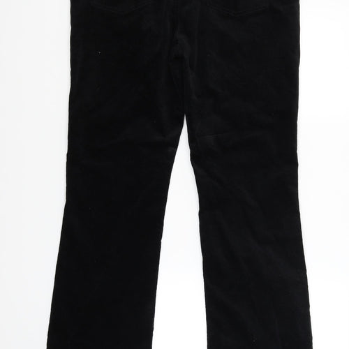 Marks and Spencer Womens Black   Bootcut Jeans Size 14 L29 in