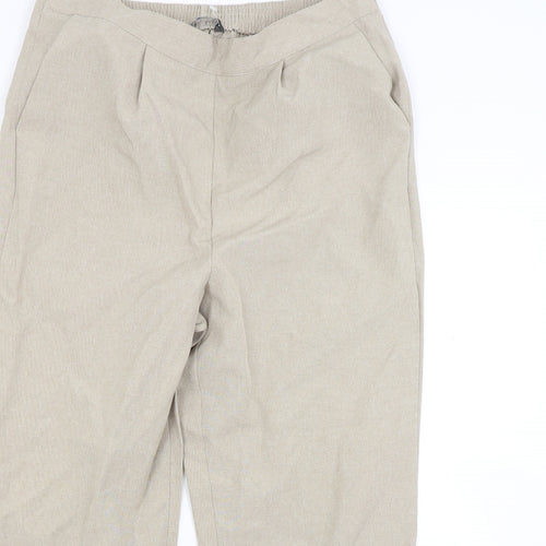 Bonmarché Womens Beige   Trousers  Size 16 L26 in