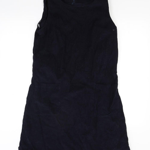 Preworn Womens Blue  Corduroy A-Line  Size M