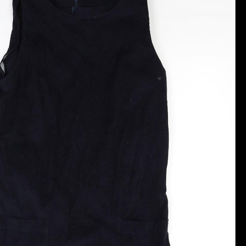 Preworn Womens Blue  Corduroy A-Line  Size M
