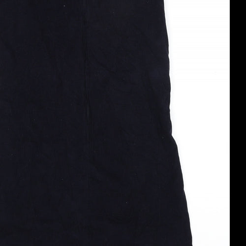 Preworn Womens Blue  Corduroy A-Line  Size M