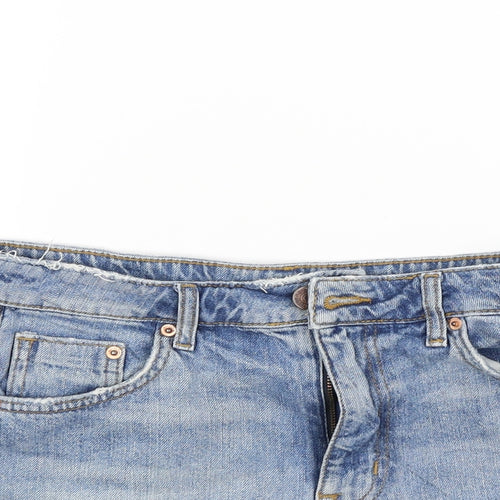 Divided Womens Blue  Denim Cut-Off Shorts Size 10