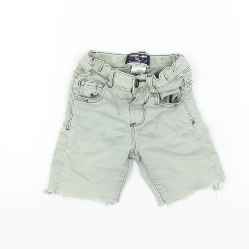 NEXT Boys Green  Denim Chino Shorts Size 2-3 Years