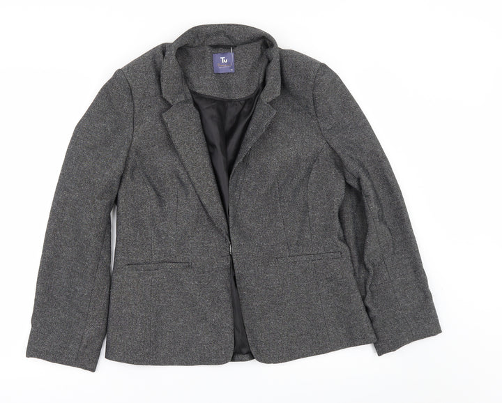 TU Womens Grey Jacket Size 12