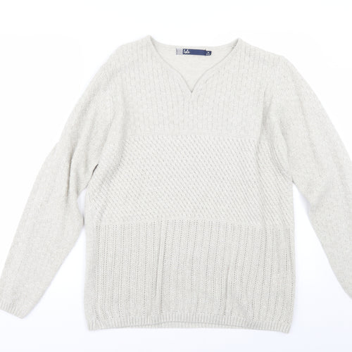 EWM Womens Beige   Pullover Jumper Size M