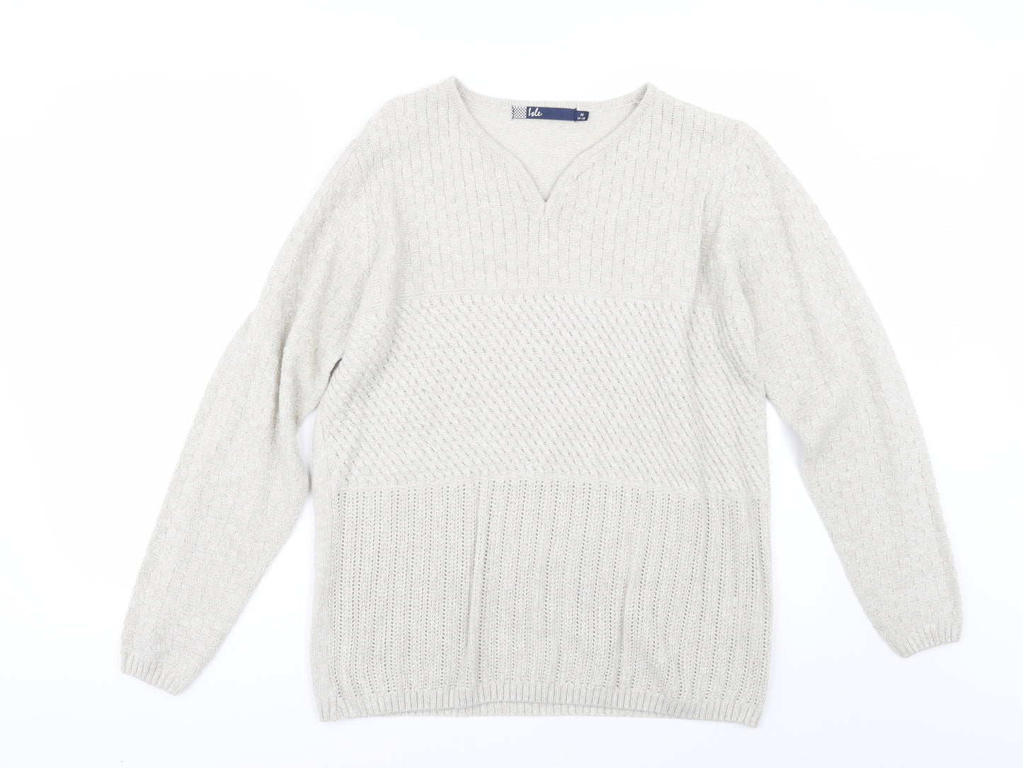EWM Womens Beige   Pullover Jumper Size M