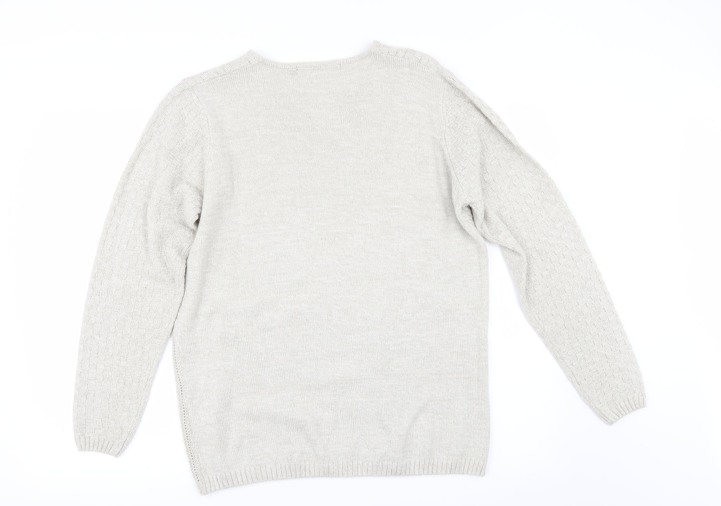 EWM Womens Beige   Pullover Jumper Size M