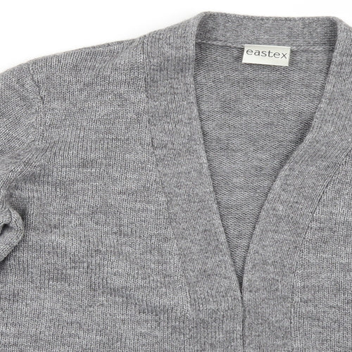 Eastex Womens Grey   Cardigan Jumper Size 12