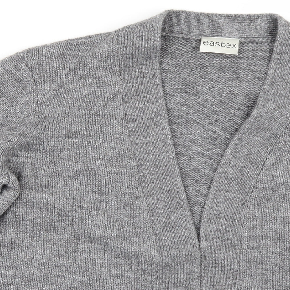Eastex Womens Grey   Cardigan Jumper Size 12