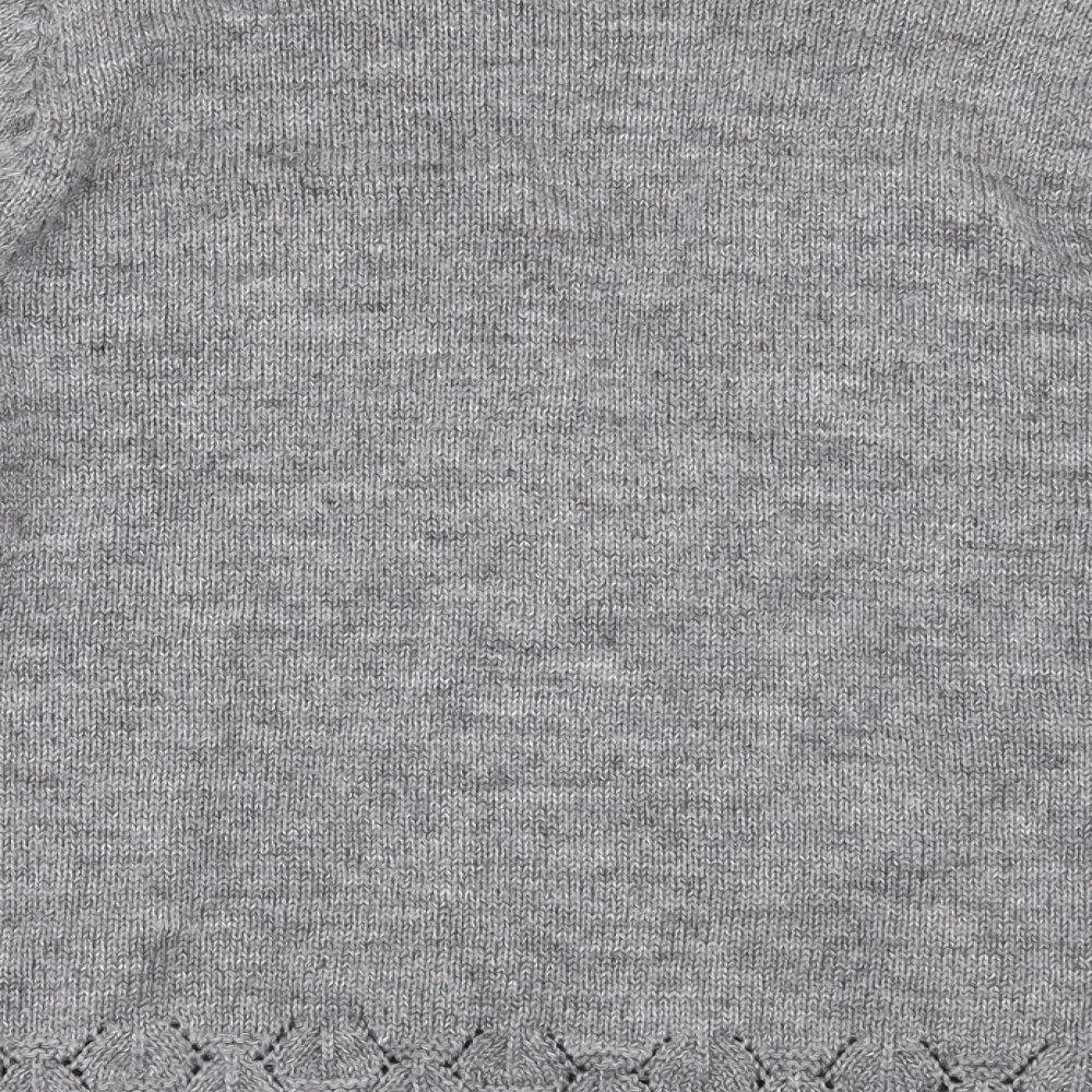 Eastex Womens Grey   Cardigan Jumper Size 12