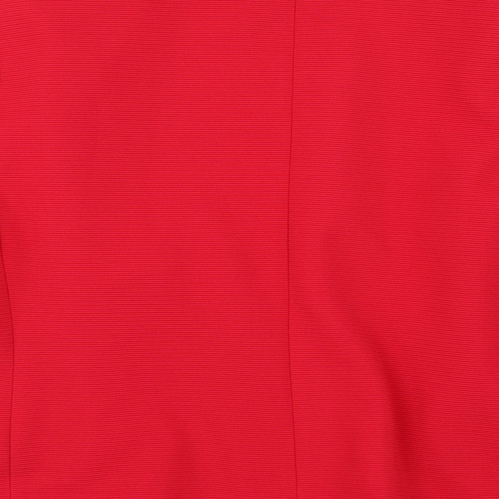 Bonmarché Womens Red   Jacket  Size 18