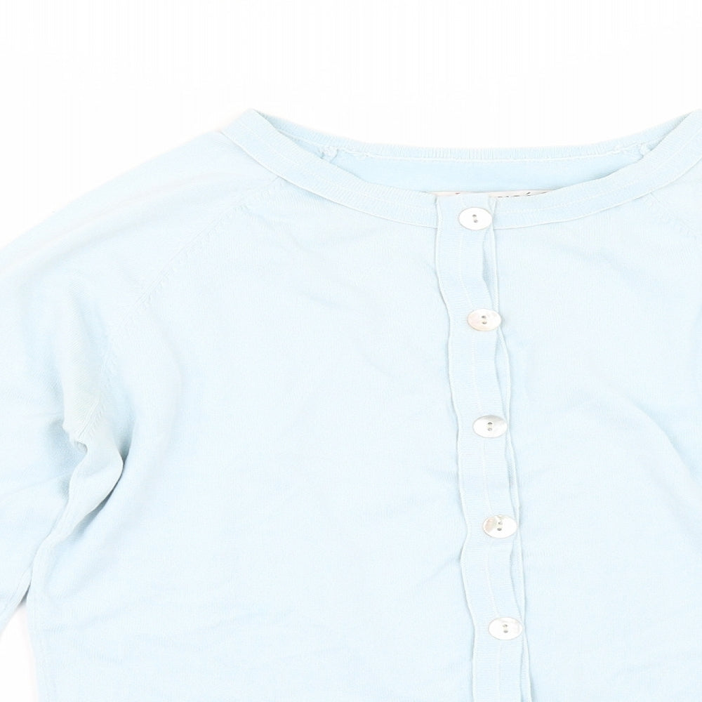 Jesire Womens Blue   Cardigan Jumper Size S