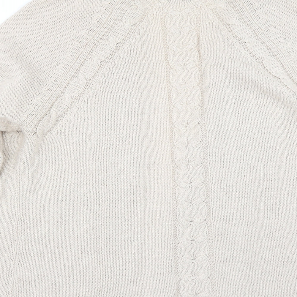 BHS Womens Beige   Cardigan Jumper Size 16