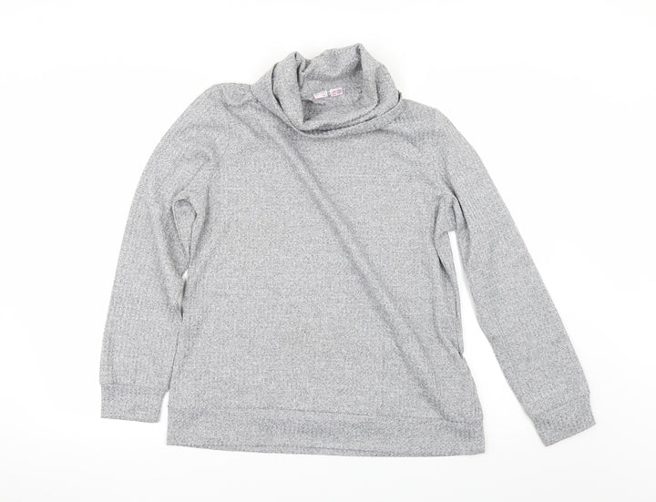 ESMARA Womens Grey   Pullover Jumper Size 14