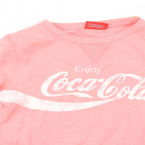 George Womens Purple   Pullover Sweatshirt Size 10  - Coca Cola