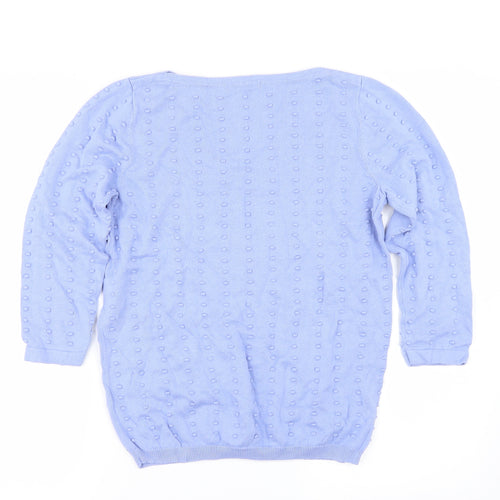 George Womens Blue   Pullover Jumper Size 10