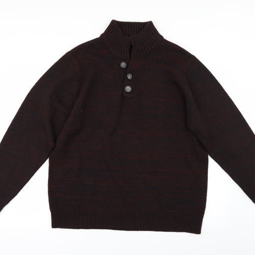 George Mens Red   Pullover Jumper Size L