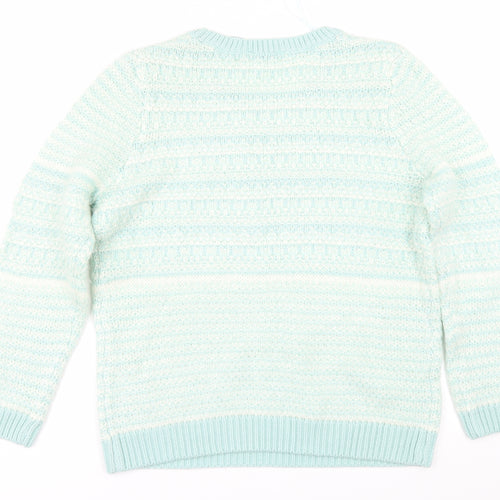 BHS Womens Green   Pullover Jumper Size 18