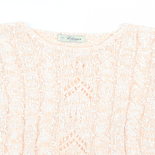 Debenhams Womens Orange   Pullover Jumper Size M