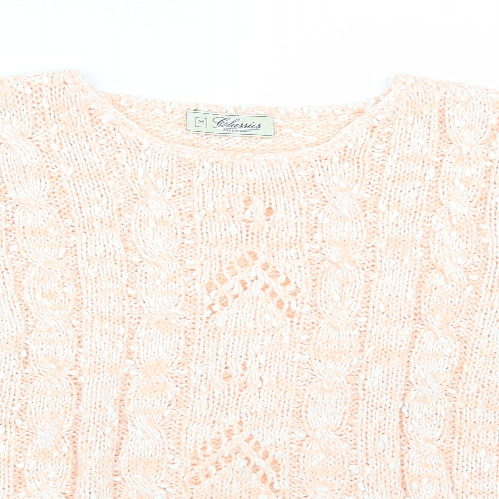 Debenhams Womens Orange   Pullover Jumper Size M