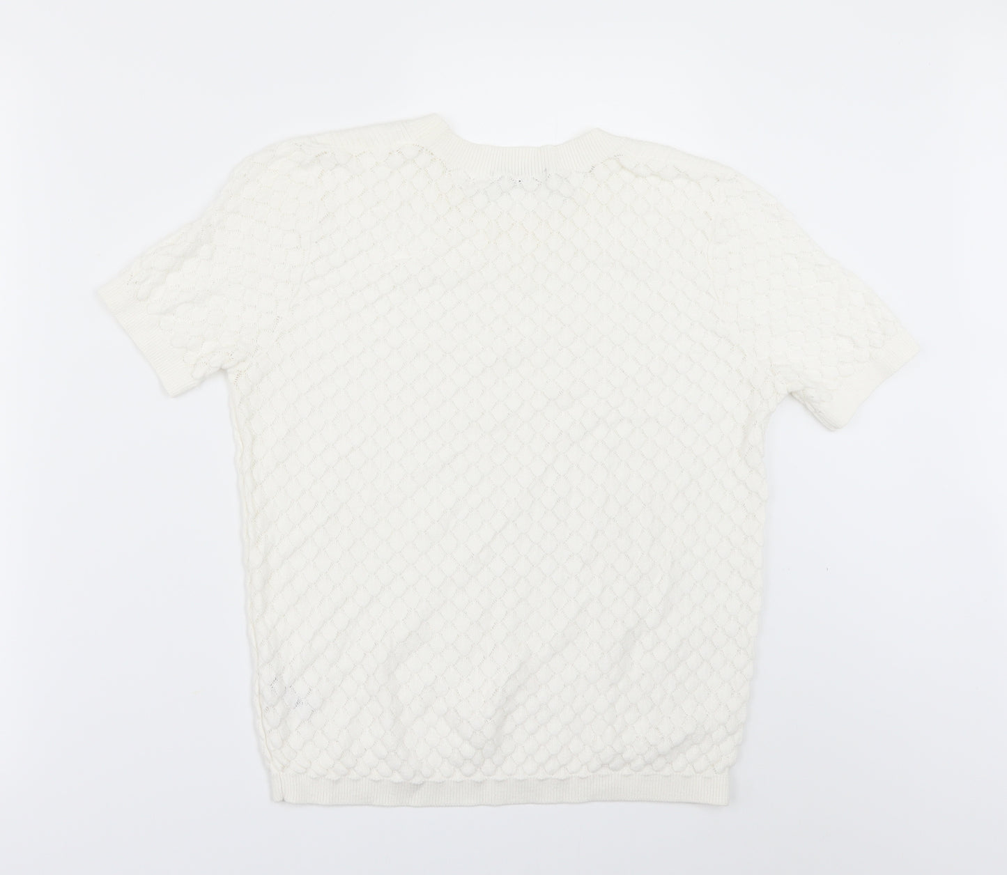 TU Womens White   Pullover Jumper Size 10