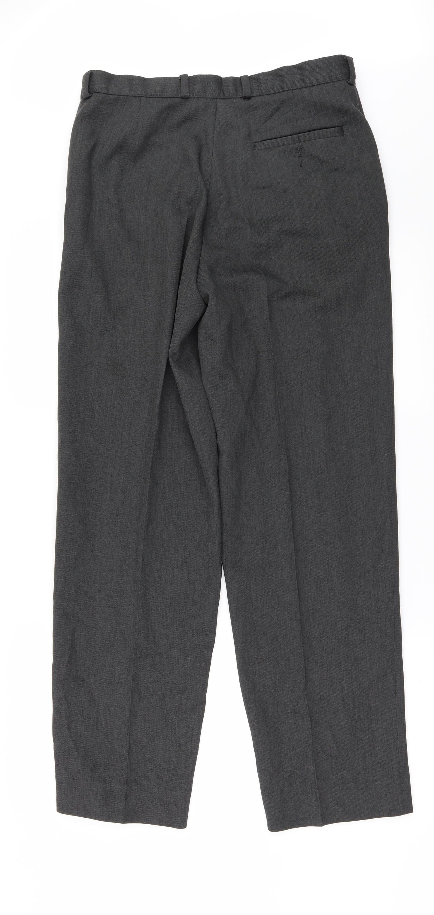 Marks and Spencer Mens Grey   Trousers  Size 32 in L31 in