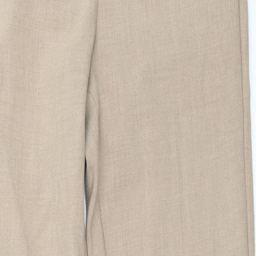 Marks and Spencer Womens Beige   Trousers  Size 8 L30 in