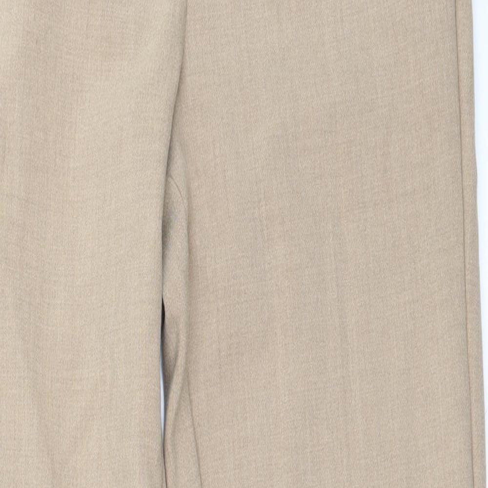 Marks and Spencer Womens Beige   Trousers  Size 8 L30 in