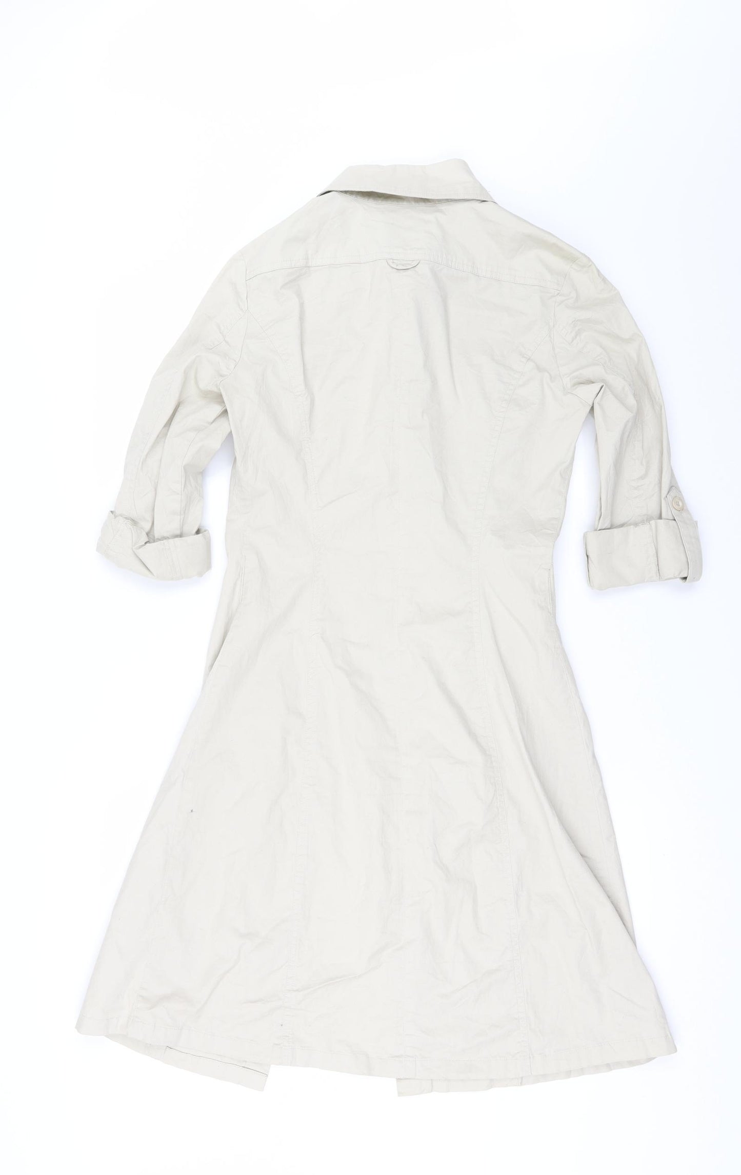 MNG collection Womens Beige   Shirt Dress  Size XS