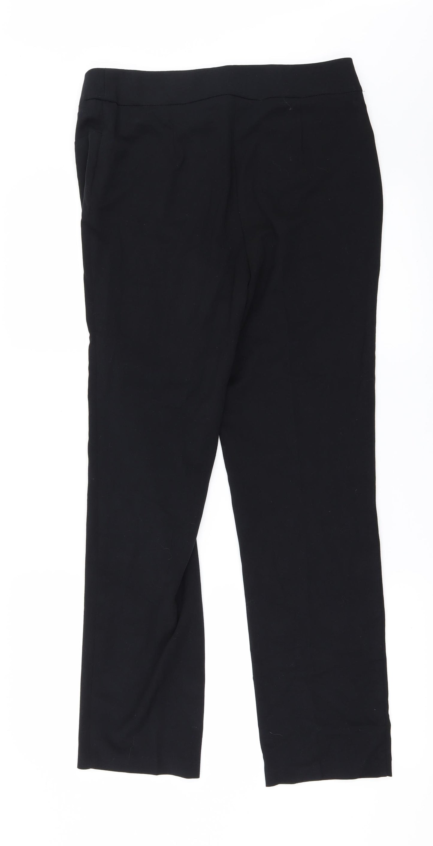 Marks and Spencer Womens Black   Trousers  Size 10 L30 in