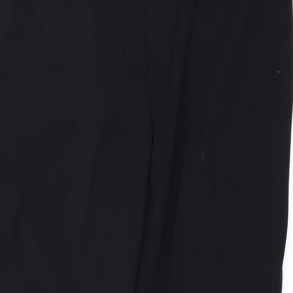 Marks and Spencer Womens Black   Trousers  Size 10 L30 in
