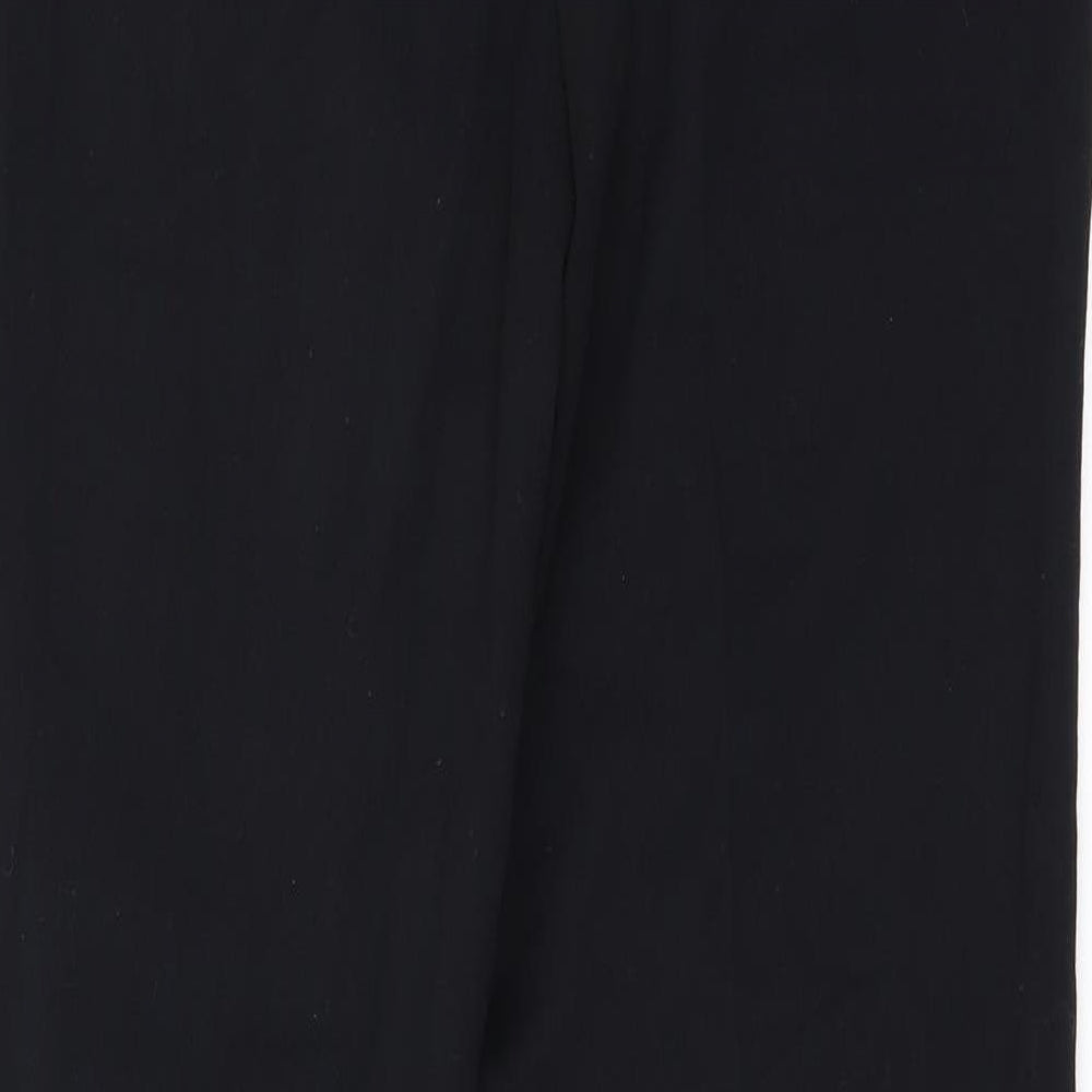 Marks and Spencer Womens Black   Trousers  Size 10 L30 in