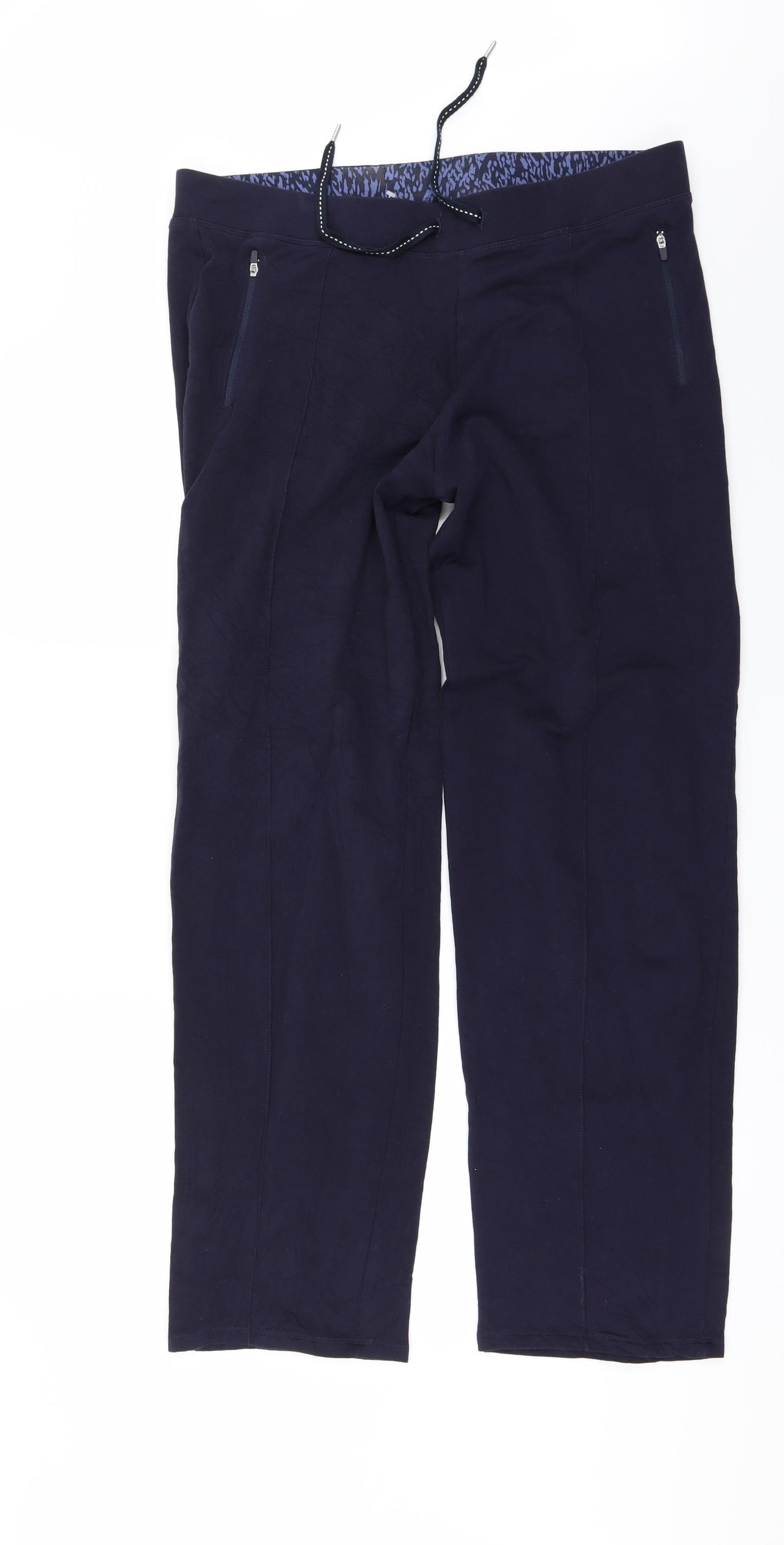Marks and Spencer Womens Blue   Trousers  Size 14 L34 in