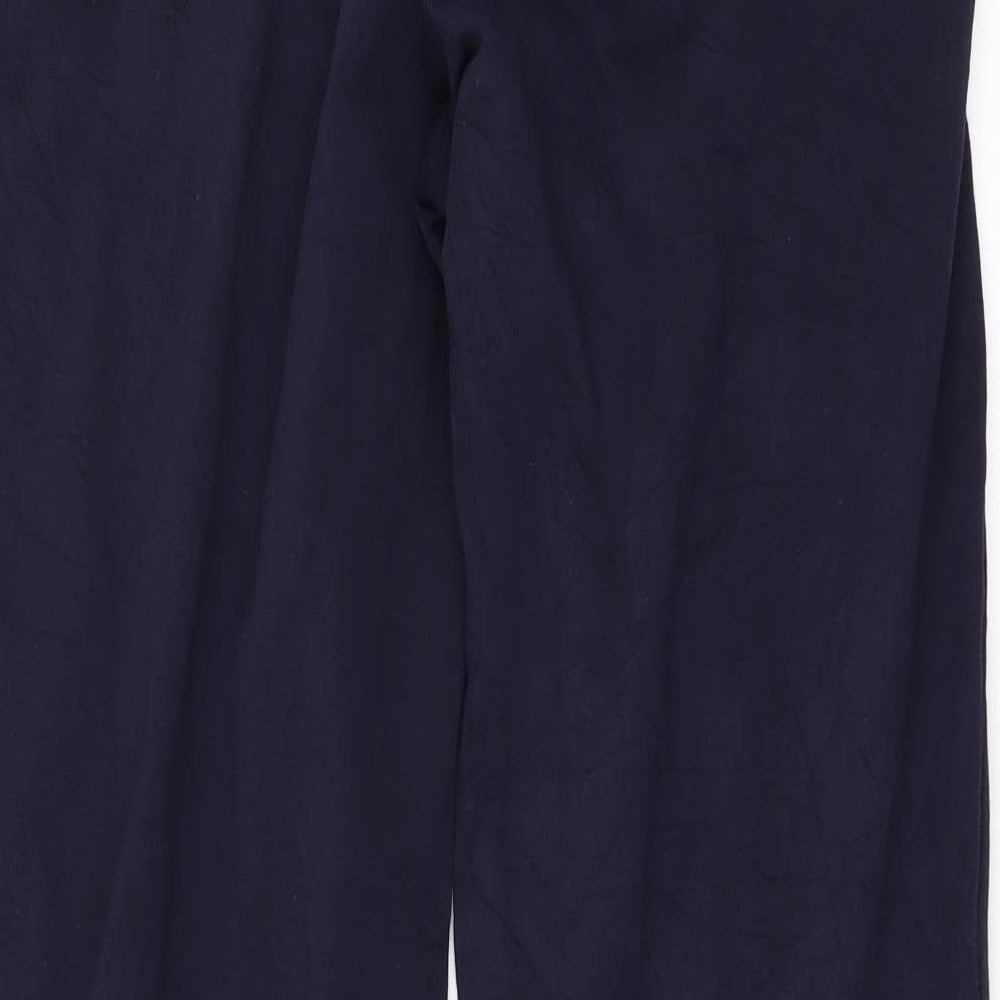 Marks and Spencer Womens Blue   Trousers  Size 14 L34 in